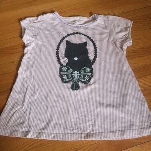 Laduree striped chat shirt